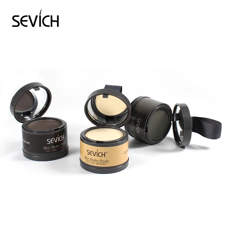 Sevich Magical Fluffy Hairline Powder Hair Line Shadow Hair Concealer Root Cover Up Gray Coverage Unisex Instantly 8 Color