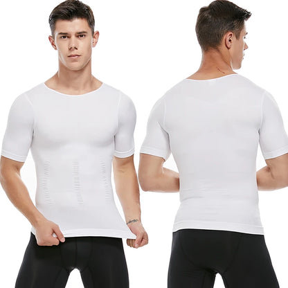 Männer Abnehmen Body Shaper Bauch Kontrolle Shapewear Mann Shapers Modellierung Unterwäsche Taille Trainer Korrektur Haltung Weste Korsett