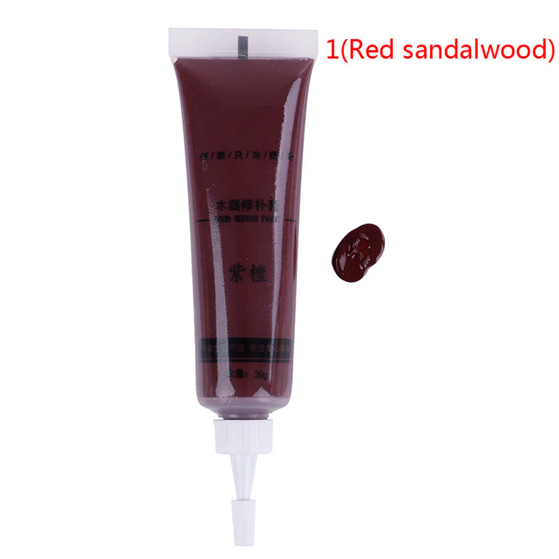 17 Color Wood Furniture Repair Paint Wax Solid Wooden Refinishing Paste Floor Furniture Scratch Fast Remover Repair Paint Tool