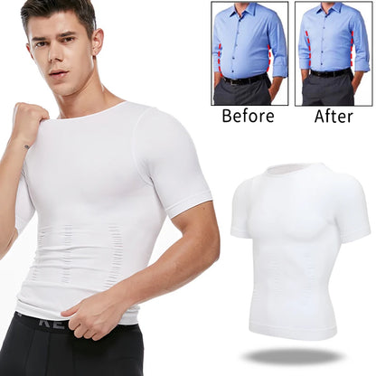 Männer Abnehmen Body Shaper Bauch Kontrolle Shapewear Mann Shapers Modellierung Unterwäsche Taille Trainer Korrektur Haltung Weste Korsett