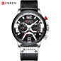 Relogio Masculino 2021 Herren Uhren Top Brand Luxus Männer Militär Sport Armbanduhr Leder Quarz Uhr erkek saat Curren 8329