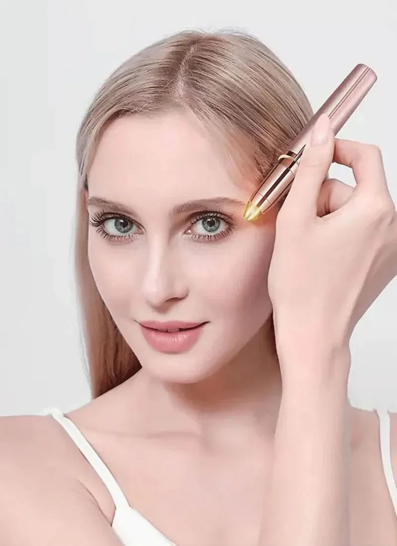 Tondeuse à sourcils électrique Épilation de sécurité Épilateur à sourcils Chargeur USB Mini Shaper Rasoir Épilation sans douleur Beauté