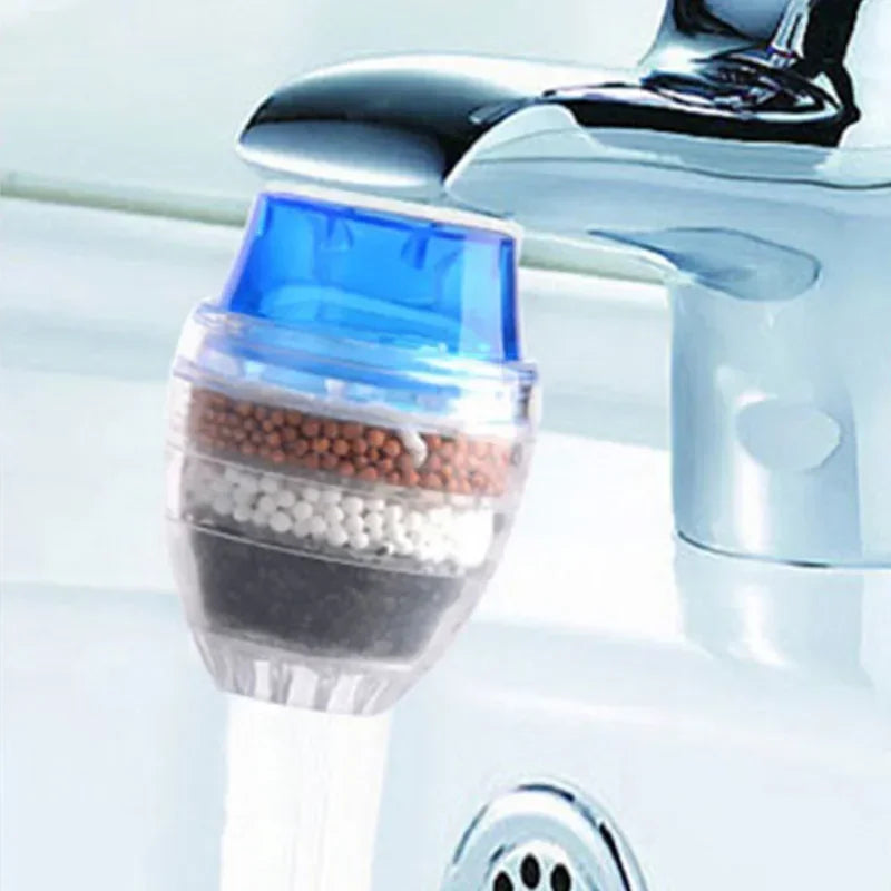 Purifier Tap Filter Water Saving Kitchen Faucet Bubbler Activated Carbon Filtration Shower Head Nozzle Cleaning Filters