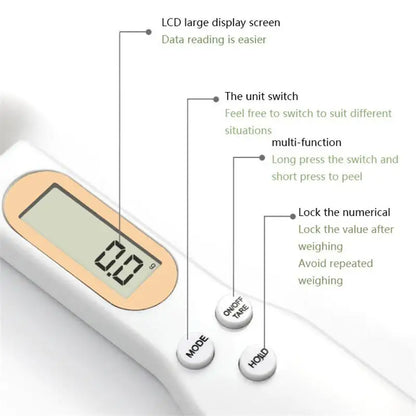 Handheld Kitchen Digital Scale Spoon