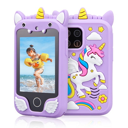 Kids Musical Smart Phone Toy | Cartoon Unicorn Touchscreen Educational Fun