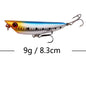 1Pcs 7cm 12g Popper Fishing Lure Hard Artificial Bait Topwater with 2 Treble Hooks Carp Fishing Lures Wobbler Crankbait Pesca