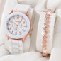 5/2PCS Luxury Watch & Jewelry Set