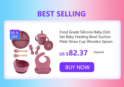 BPA Free Silicone Baby Feeding Set Sucker Bowl Dinning Plate Straw Cup Spoon Forks for Kids Baby Tableware Children Dishes