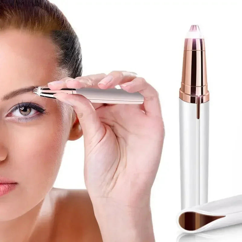 Tondeuse à sourcils électrique Épilation de sécurité Épilateur à sourcils Chargeur USB Mini Shaper Rasoir Épilation sans douleur Beauté