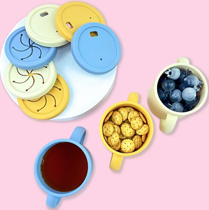 BPA Free Silicone Baby Feeding Set Sucker Bowl Dinning Plate Straw Cup Spoon Forks for Kids Baby Tableware Children Dishes