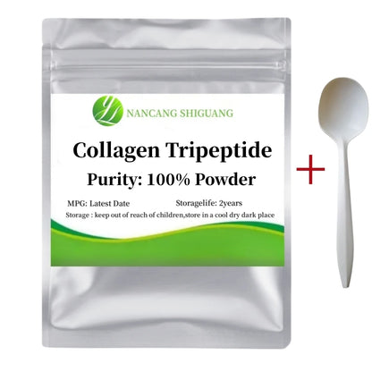 1000gCollagen Tripeptide Powder,Hydrolyzed CTP,Reduce Wrinkles,Skin Whitening and Smooth,Delay Aging