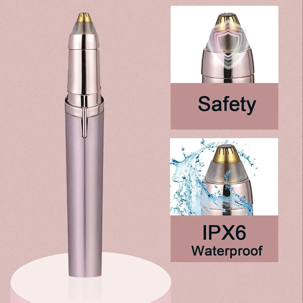 Tondeuse à sourcils électrique Épilation de sécurité Épilateur à sourcils Chargeur USB Mini Shaper Rasoir Épilation sans douleur Beauté