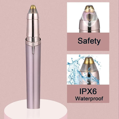 Tondeuse à sourcils électrique Épilation de sécurité Épilateur à sourcils Chargeur USB Mini Shaper Rasoir Épilation sans douleur Beauté