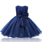 Blumenmädchen Kleid Tutu Flauschige Baby Mädchen Kleider Vestidos Hochzeit Party Kinder Kleidung Geburtstag Weihnachten Fancy Ballkleid