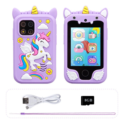 Kids Musical Smart Phone Toy | Cartoon Unicorn Touchscreen Educational Fun