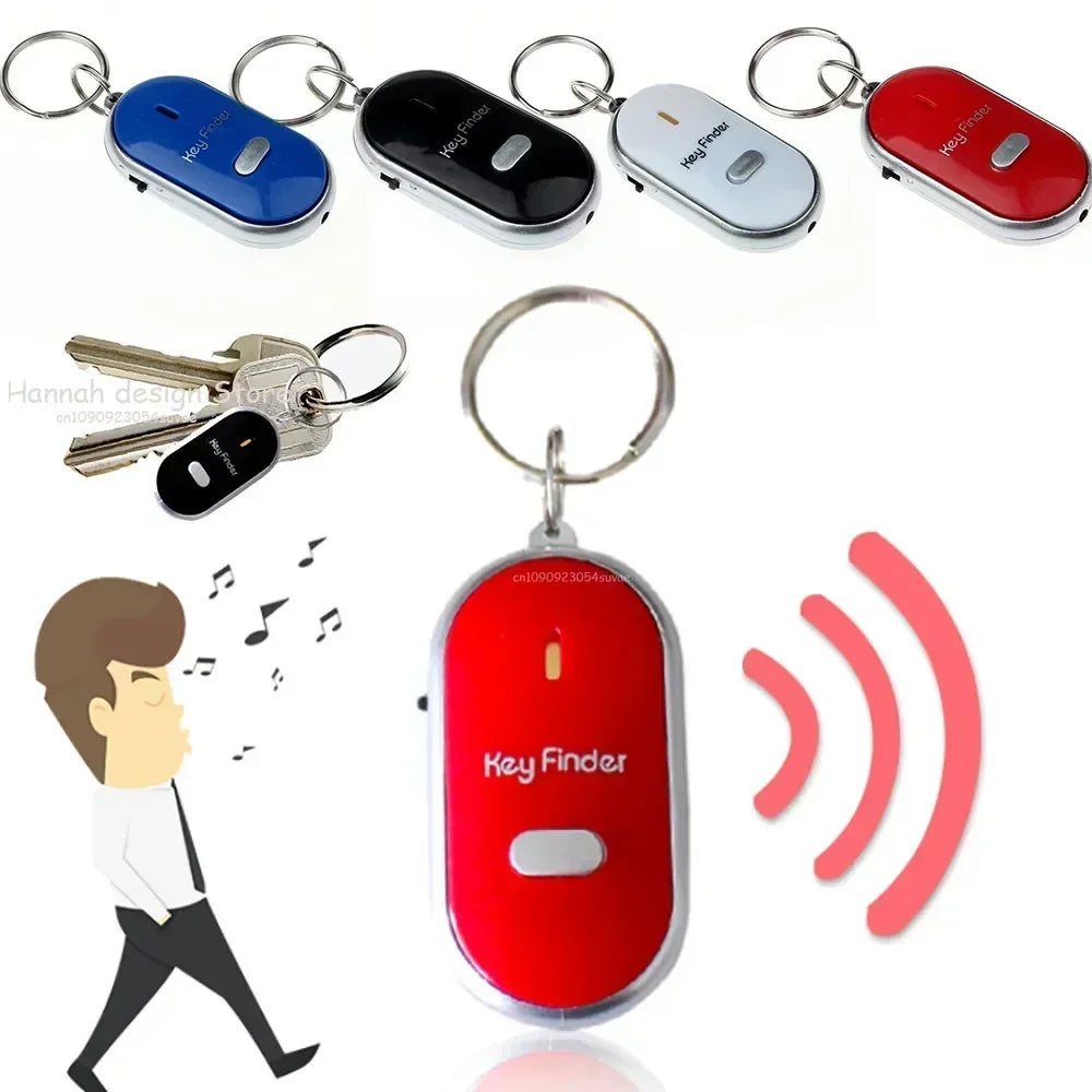 LED Flashlight with Remote Control Sound Key Chain – Lost Item Locator